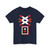 Warnkreuz mit Warnlicht für unbeschrankten mehrgleisigen Bahnübergang Reichsbahn-Verordnung 1935 (Germany) (Road Sign) T-Shirt