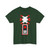 Warnkreuz mit rotem Warnlicht für unbeschrankten mehrgleisigen Bahnübergang (Germany) (Road Sign) T-Shirt