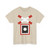 Warnkreuz mit einem weißen Warnlicht für unbeschrankten eingleisigen Bahnübergang (Germany) (Road Sign) T-Shirt