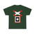 Warnkreuz mit einem weißen Warnlicht für unbeschrankten eingleisigen Bahnübergang (Germany) (Road Sign) T-Shirt