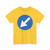 Vorschriftszeichen 15 links geneigt (Austria) (Road Sign) T-Shirt