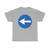 Vorschriftszeichen 15 links (Austria) (Road Sign) T-Shirt