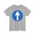 Vorschriftszeichen 15 gerade (Austria) (Road Sign) T-Shirt