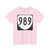 Virginia 989 1980 (Virginia) (Road Sign) T-Shirt