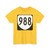 Virginia 988 1980 (Virginia) (Road Sign) T-Shirt
