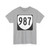 Virginia 987 1980 (Virginia) (Road Sign) T-Shirt