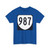 Virginia 987 1980 (Virginia) (Road Sign) T-Shirt