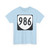 Virginia 986 1980 (Virginia) (Road Sign) T-Shirt