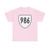 Virginia 986 1956 (Virginia) (Road Sign) T-Shirt