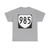 Virginia 985 1980 (Virginia) (Road Sign) T-Shirt