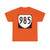 Virginia 985 1980 (Virginia) (Road Sign) T-Shirt