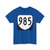 Virginia 985 1980 (Virginia) (Road Sign) T-Shirt