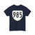 Virginia 985 1980 (Virginia) (Road Sign) T-Shirt
