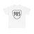 Virginia 985 1956 (Virginia) (Road Sign) T-Shirt