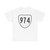 Virginia 974 1956 (Virginia) (Road Sign) T-Shirt