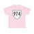 Virginia 974 1956 (Virginia) (Road Sign) T-Shirt
