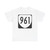 Virginia 961 1980 (Virginia) (Road Sign) T-Shirt (0c6f3f)
