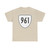Virginia 961 1956 (Virginia) (Road Sign) T-Shirt (0d6b4f)