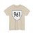 Virginia 961 1956 (Virginia) (Road Sign) T-Shirt (0d6b4f)