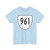 Virginia 961 1956 (Virginia) (Road Sign) T-Shirt (0d6b4f)