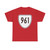 Virginia 961 1956 (Virginia) (Road Sign) T-Shirt (0d6b4f)