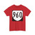 Virginia 960 1980 (Virginia) (Road Sign) T-Shirt (0c6f39)