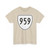 Virginia 959 1956 (Virginia) (Road Sign) T-Shirt (0d05d3)