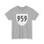 Virginia 959 1956 (Virginia) (Road Sign) T-Shirt (0d05d3)