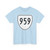 Virginia 959 1956 (Virginia) (Road Sign) T-Shirt (0d05d3)