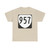 Virginia 957 1980 (Virginia) (Road Sign) T-Shirt (0e0f94)