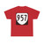 Virginia 957 1980 (Virginia) (Road Sign) T-Shirt (0e0f94)
