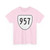 Virginia 957 1956 (Virginia) (Road Sign) T-Shirt (0e95b0)
