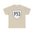 Virginia 953 1956 (Virginia) (Road Sign) T-Shirt (08df0b)