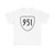 Virginia 951 1956 (Virginia) (Road Sign) T-Shirt (0f35f5)