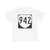 Virginia 942 1980 (Virginia) (Road Sign) T-Shirt (0e0f64)