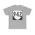 Virginia 942 1980 (Virginia) (Road Sign) T-Shirt (0e0f64)
