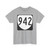 Virginia 942 1980 (Virginia) (Road Sign) T-Shirt (0e0f64)