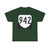 Virginia 942 1980 (Virginia) (Road Sign) T-Shirt (0e0f64)