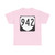 Virginia 942 1980 (Virginia) (Road Sign) T-Shirt (0e0f64)