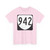 Virginia 942 1980 (Virginia) (Road Sign) T-Shirt (0e0f64)