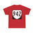 Virginia 942 1980 (Virginia) (Road Sign) T-Shirt (0e0f64)