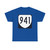 Virginia 941 1980 (Virginia) (Road Sign) T-Shirt (0e0f5c)