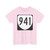 Virginia 941 1980 (Virginia) (Road Sign) T-Shirt (0e0f5c)