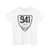 Virginia 941 1924 (Virginia) (Road Sign) T-Shirt (0b10eb)