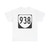 Virginia 938 1980 (Virginia) (Road Sign) T-Shirt (0dd343)