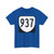 Virginia 937 1980 (Virginia) (Road Sign) T-Shirt (0b10c1)