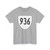 Virginia 936 1956 (Virginia) (Road Sign) T-Shirt (0f359b)