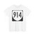 Virginia 914 1980 (Virginia) (Road Sign) T-Shirt (0bc25f)