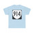Virginia 914 1980 (Virginia) (Road Sign) T-Shirt (0bc25f)