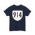 Virginia 914 1980 (Virginia) (Road Sign) T-Shirt (0bc25f)